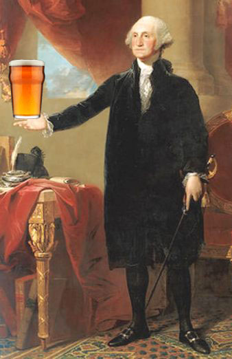 GW with a beer