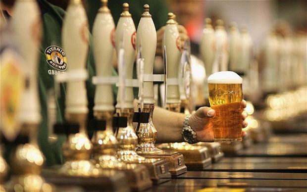 beer taps in the UK